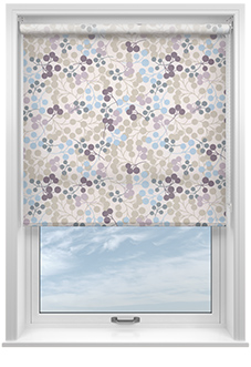 Original, Plum - Twist&Fit Roller Blind